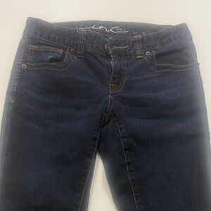 INC International Concepts Dark Indigo Boot Cut Jeans